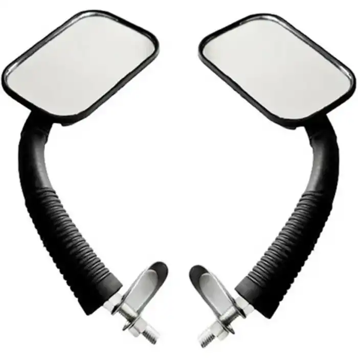 BİSİKLET MOTOSİKLET AYNASI UNIVERSAL KÖRÜKLÜ ÇİFT SİYAH AYN-110