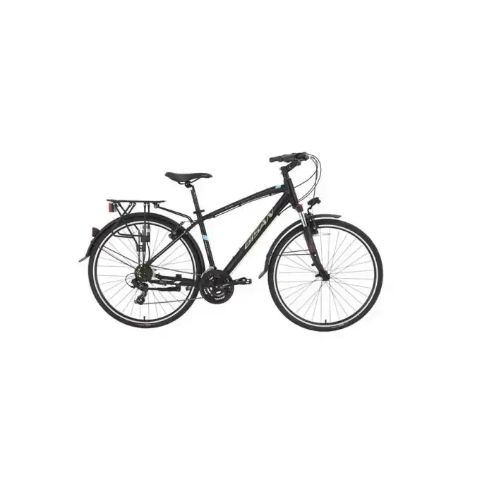 BİSAN TRX 8100 CITY ERKEK ŞEHİR BİSİKLETİ 46CM V 28 JANT 21 VİTES MAT SİYAH MAVİ