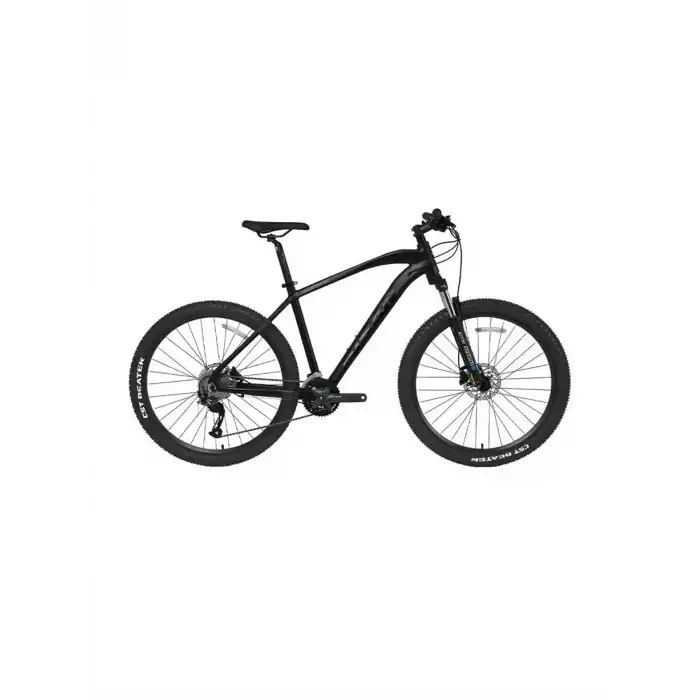 BİSAN MTX 7400 ERKEK DAĞ BİSİKLETİ 43CM HD 27.5 JANT 27 VİTES MAT SİYAH PARLAK SİYAH