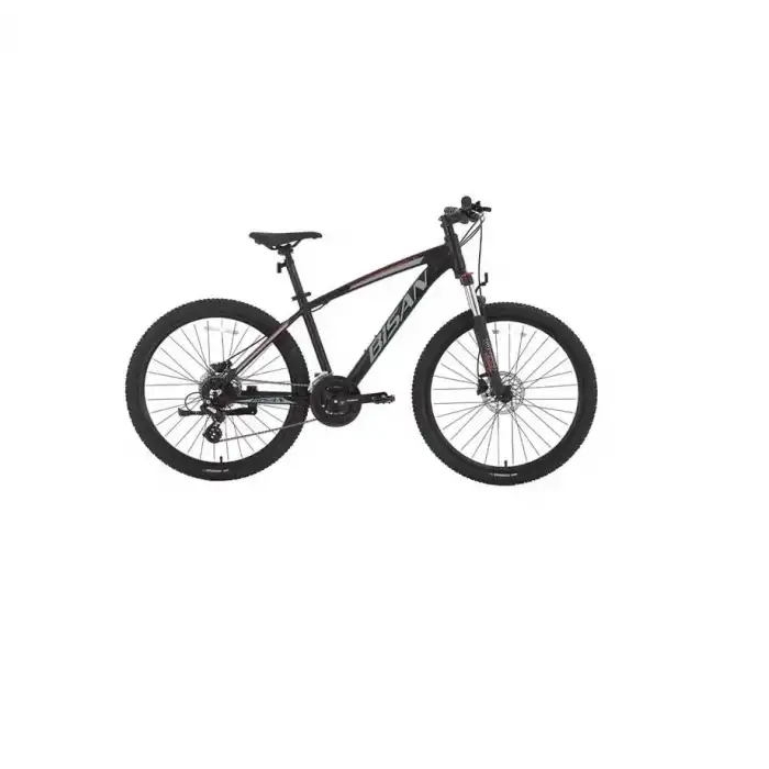 BİSAN MTX 7300 ERKEK DAĞ BİSİKLETİ 43 CM HD 29 JANT 24 VİTES MAT SİYAH GRİ