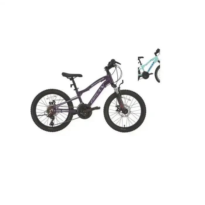 BİSAN KDX 2500-D KIZ ÇOCUK BİSİKLETİ 28CM MD 20 JANT 21 VİTES TURKUAZ MAVİ BEYAZ