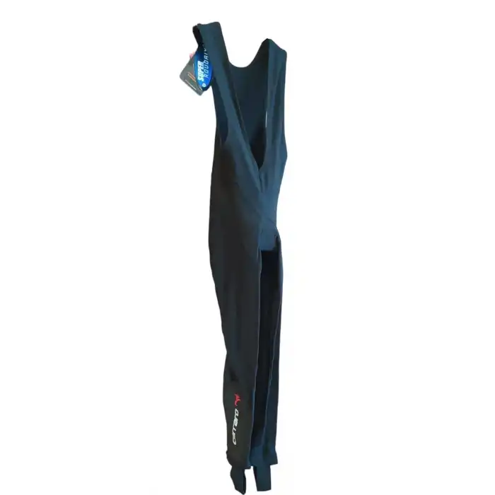 CARRARO BİSİKLETCİ TAYT ASKILI UZUN PANTOLON  M BEDEN SİYAH