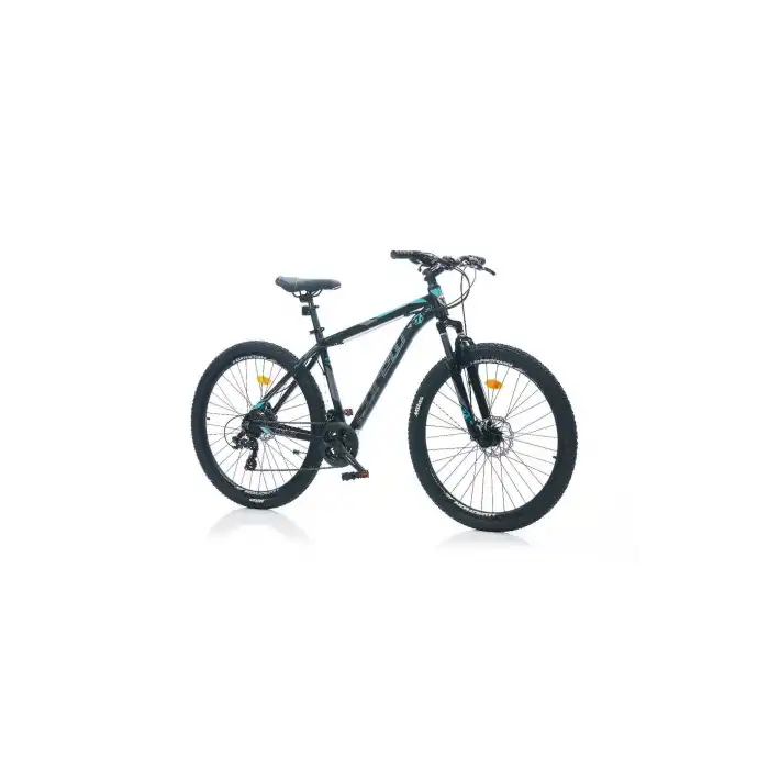 CORELLİ FELİX 2.0 ERKEK DAĞ BİSİKLETİ 330H MD 26 JANT 24 VİTES SİYAH MAVİ TURKUAZ