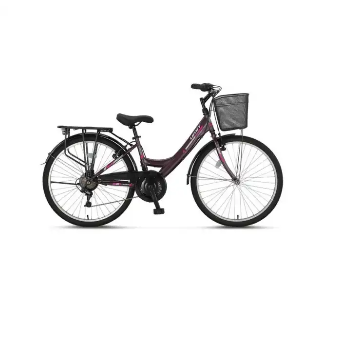 ÜMİT 2608 SAFIRO SEPETLİ BAYAN ŞEHİR BİSİKLETİ V 26 JANT 21 VİTES MÜRDÜM