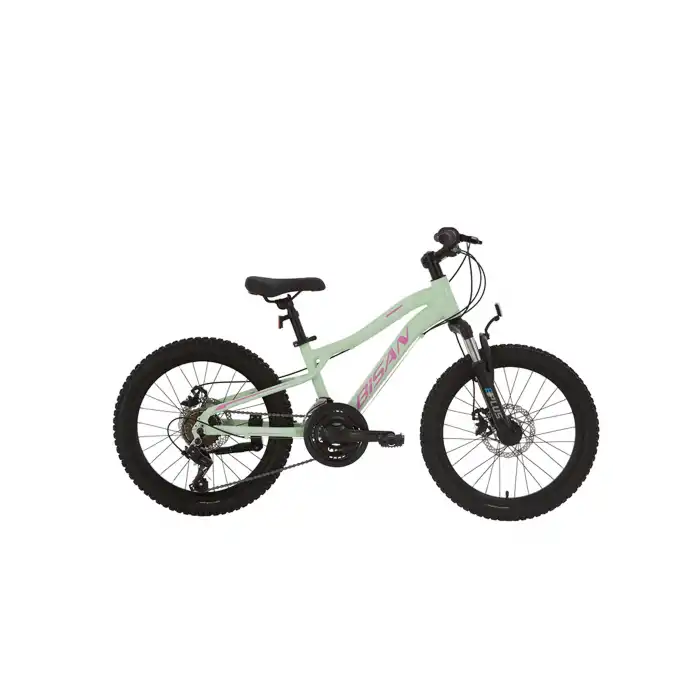 BİSAN KDX 2500-D KIZ ÇOCUK BİSİKLETİ 28CM MD 20 JANT 21 VİTES MİNT YEŞİL PEMBE BEYAZ