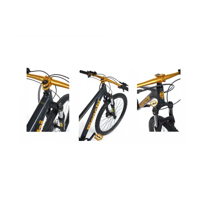 BIANCHI MAGMA 27.X ESSA KADIN DAĞ BİSİKLETİ 380H HD 27.5 JANT 8 VİTES SİYAH SARI