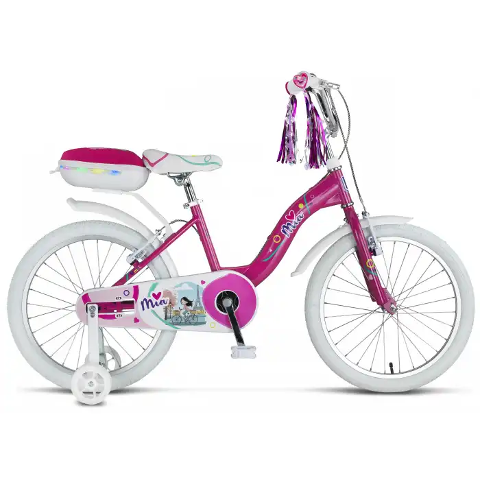 ÜMİT 2020 MIA-CANTA-V KIZ ÇOCUK BİSİKLETİ 20 JANT PEMBE