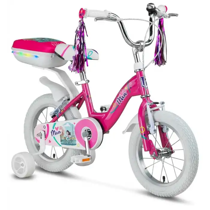 ÜMİT 1420 MIA-CANTA-V KIZ ÇOCUK BİSİKLETİ 14 JANT PEMBE