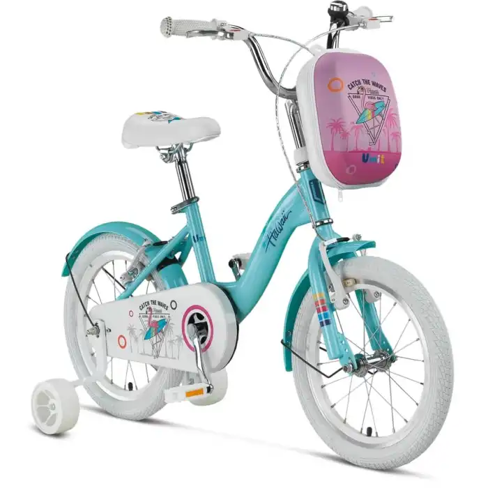 ÜMİT 1625 HAWAI-CANTA-V KIZ ÇOCUK BİSİKLETİ 16 JANT SKY BLUE