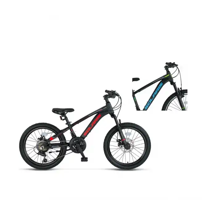 ÜMİT 2051 SOLARIS ERKEK ÇOCUK BİSİKLETİ 254H MD 20 JANT 21 VİTES BLACK BLUE