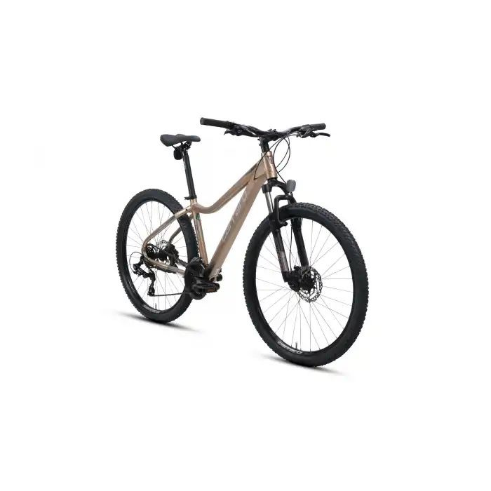 CARRARO SPEED 721 KADIN DAĞ BİSİKLETİ 406H HD 27.5 JANT 21 VİTES BRONZ KAHVE GÜMÜŞ