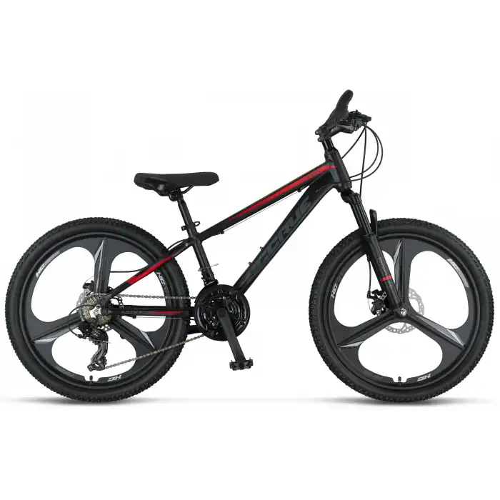 ÜMİT 2656 ACCRUE MD ERKEK DAĞ BİSİKLETİ 355H 26 JANT 21 VİTES BLACK RED