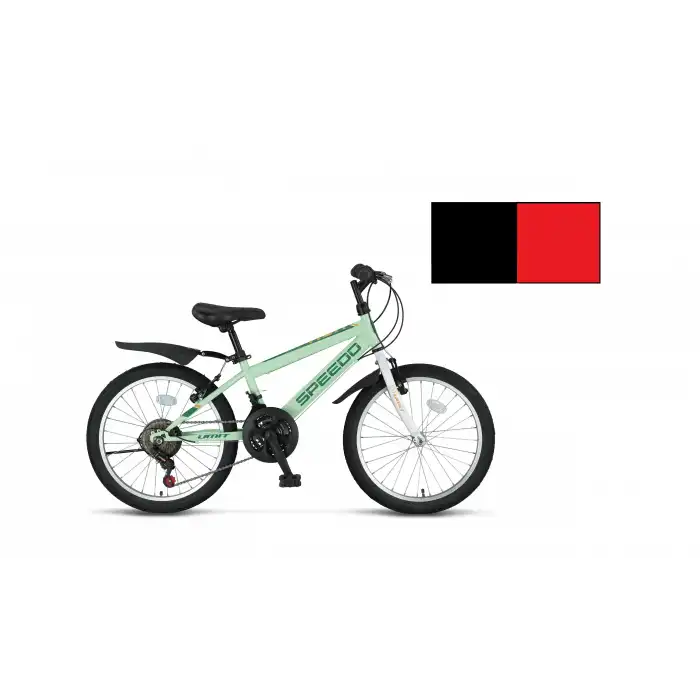 ÜMİT 2067 SPEEDO ERKEK ÇOCUK BİSİKLETİ MTB-V 20 JANT 18 VİTES SRN SİYAH KIRMIZI