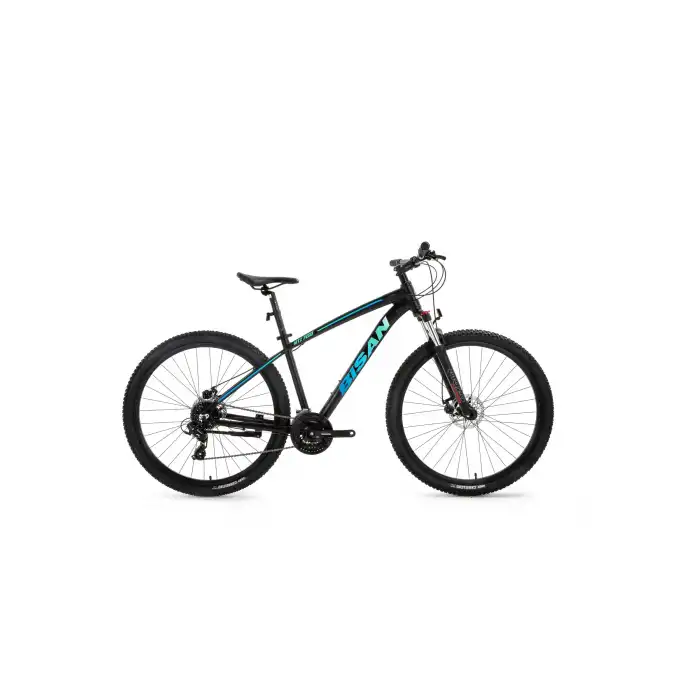 BİSAN MTX 7200 ERKEK DAĞ BİSİKLETİ 39.5CM MD 26 JANT 24 VİTES MAT SİYAH MAVİ