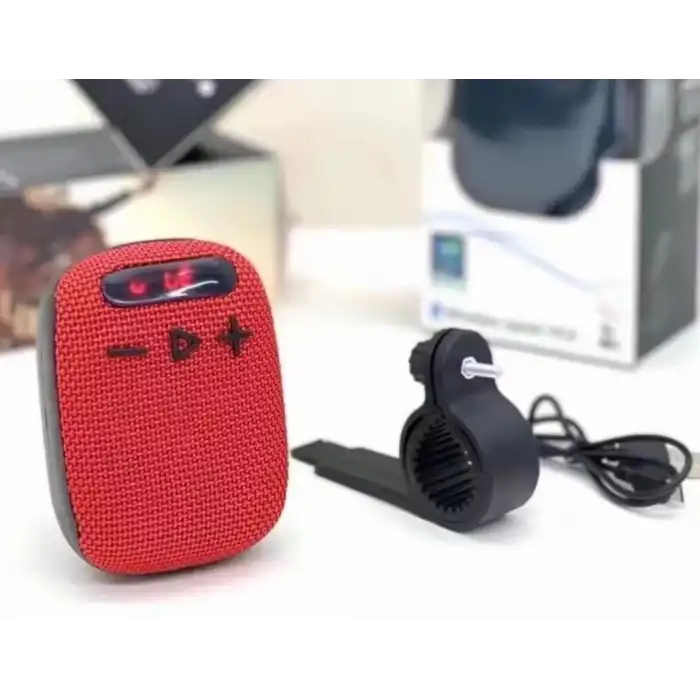 FORTE GT XBYC 2727 BİSİKLET HOPARLÖR WİRELESS SPEAK V5.0 WIND3S KIRMIZI