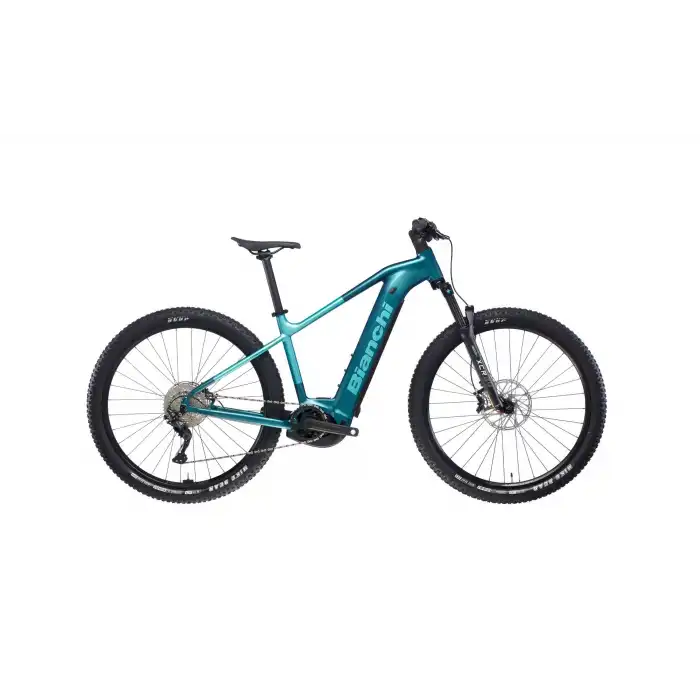 BIANCHI T-TRONIK X 9.2 ELEKTRİKLİ ERKEK DAĞ BİSİKLETİ S-M HD 29 JANT 10 VİTES KOYU CELESTE METALİK CELESTE MAT