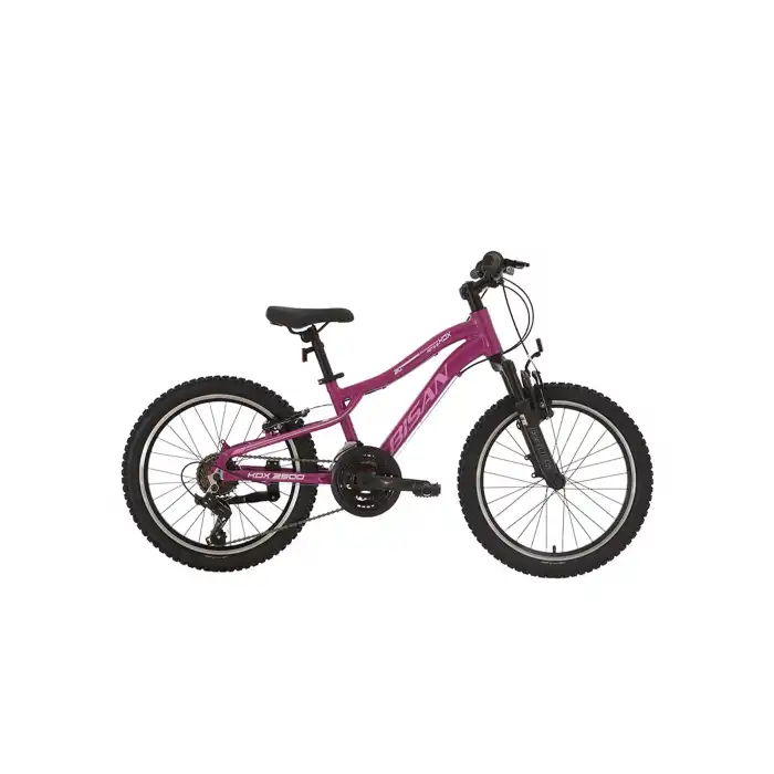 BİSAN KDX 2500-V KIZ ÇOCUK BİSİKLETİ 28CM V 20 JANT 21 VİTES MOR PEMBE BEYAZ