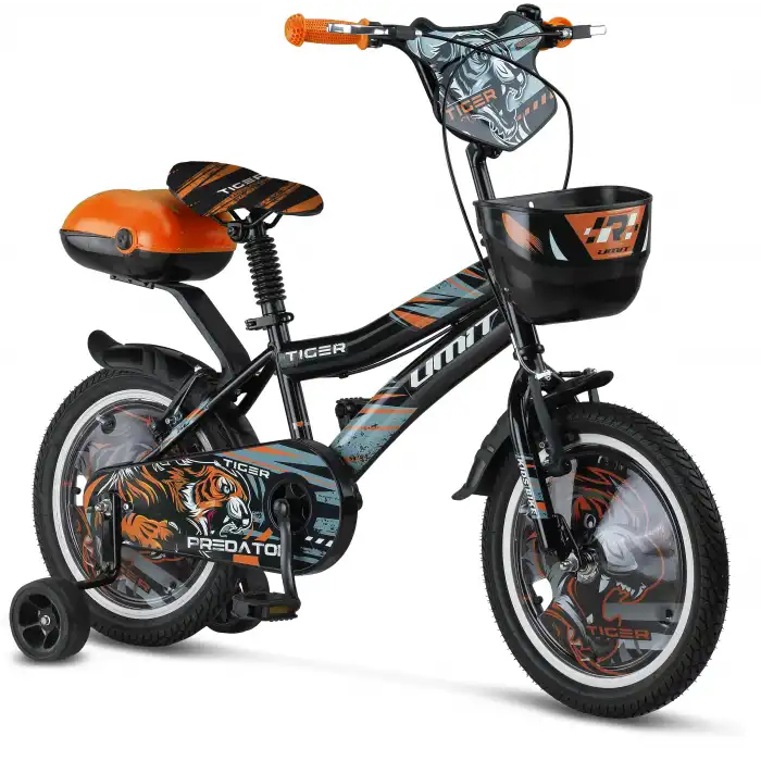 ÜMİT 1445 TIGER-V-ERKEK ÇOCUK BİSİKLETİ 14 JANT SİYAH