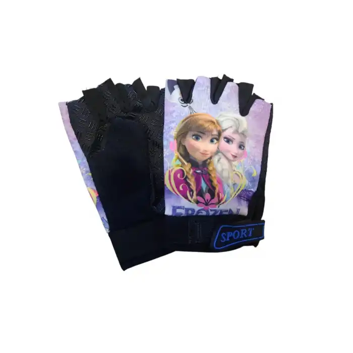 SPORT SONNY XBYC-HJ-1509 KISA PARMAK ÇOCUK ELDİVEN FROZEN LİLA