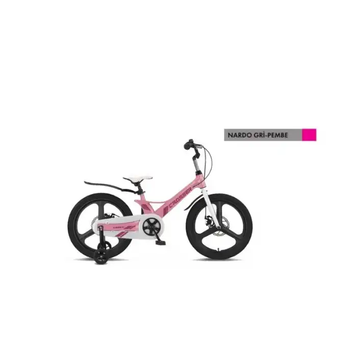 ÜMİT 2018 CROSSER 2D KIZ ÇOCUK BİSİKLETİ MD 20 JANT GRİ PEMBE