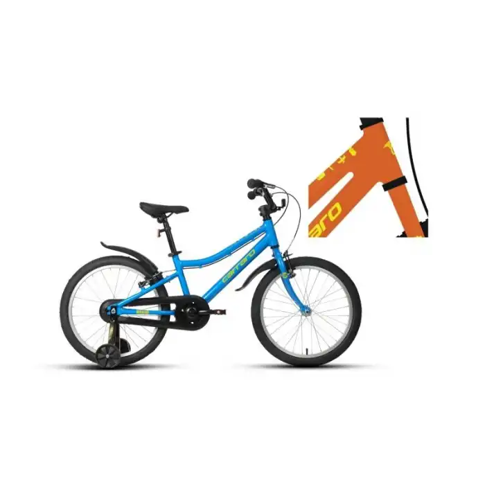 CARRARO DINO KIZ ÇOCUK BİSİKLETİ 285H V 20 JANT TURUNCU SARI