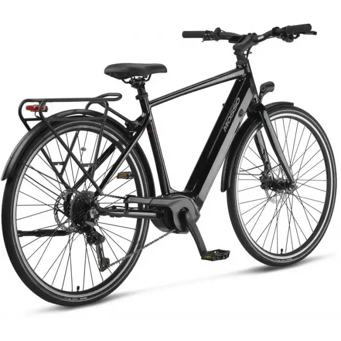 MOSSO HORIZON ELEKTRİKLİ ŞEHİR BİSİKLET 500H HYD 28 JANT 9 VİTES SİYAH