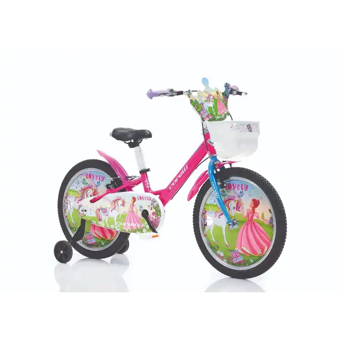 CORELLİ LOVELY KIZ ÇOCUK BİSİKLETİ V 20 JANT PEMBE MAVİ