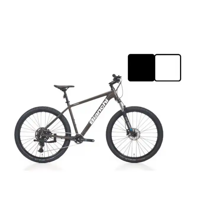 BIANCHI MAGMA 27.2 CUES ERKEK DAĞ BİSİKLETİ 430H HD 27.5 JANT 9 VİTES KY SİYAH BEYAZ