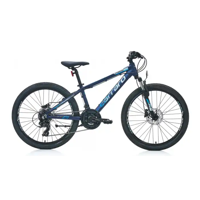 CARRARO FORCE 420 ERKEK DAĞ BİSİKLETİ 325H HD 24 JANT 21 VİTES MAT KOYU MAVİ AÇIK MAVİ GÜMÜŞ