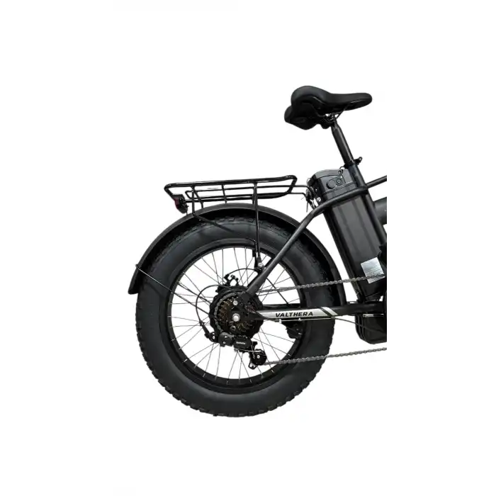 MOSSO VALTHERA-RR ELEKTRİKLİ KATLANIR BİSİKLET 420H MD 20 JANT 7 VİTES MAT SİYAH GÜMÜŞ