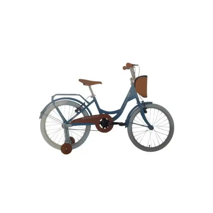 BİSAN SORRENTO-S KIZ ÇOCUK BİSİKLETİ 30CM 20 JANT BEBE MAVİ SİLVER
