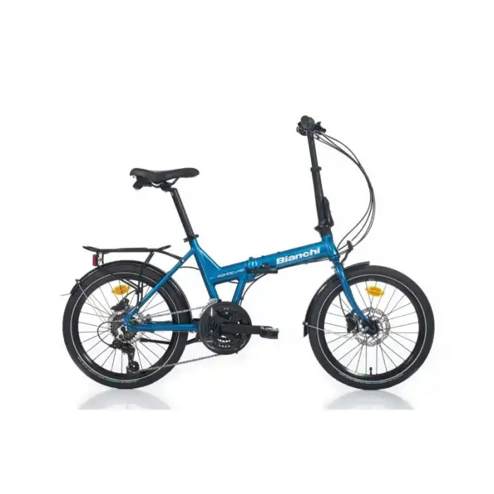 BIANCHI ADHOC KATLANIR BİSİKLET 380H HD 20 JANT 21 VİTES TOURNEY MAVİ BEYAZ