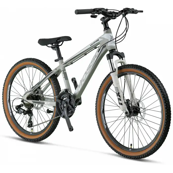 MOSSO WILDFIRE M-24-HD ERKEK DAĞ BİSİKLETİ 330H 24 JANT 21 VİTES MAT GRİ