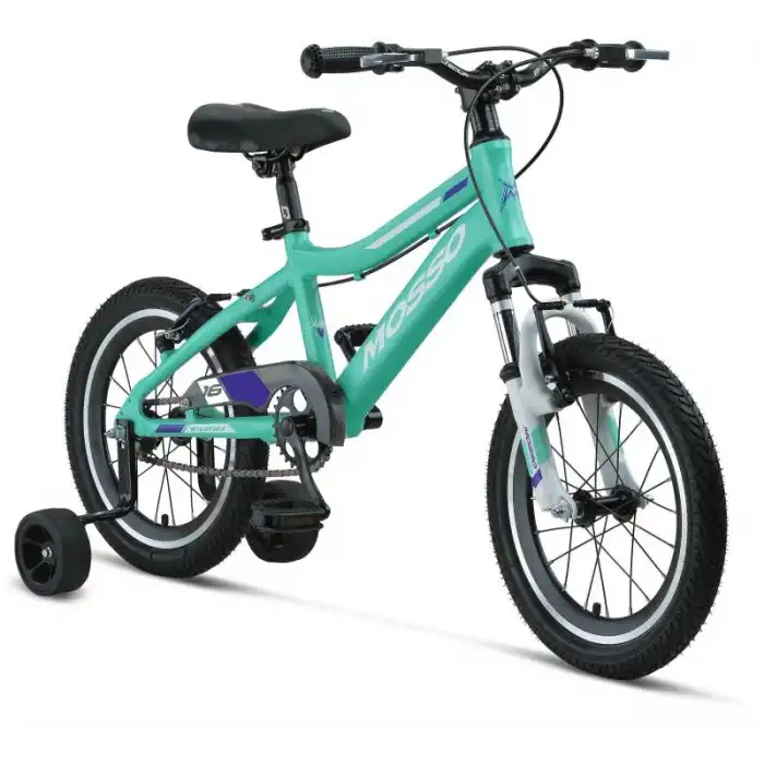 MOSSO WILDFIRE L-16-V KIZ ÇOCUK BİSİKLETİ  255H V 16 JANT EMERALD MOR