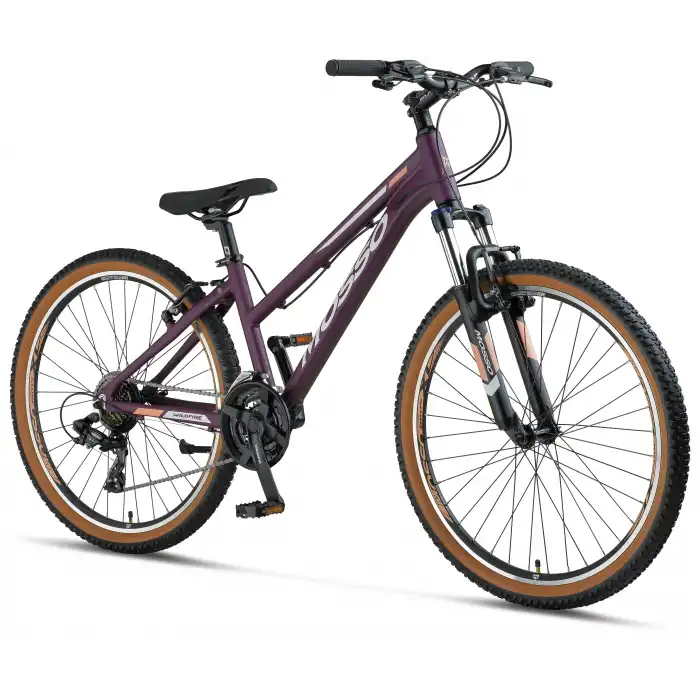 MOSSO WILDFIRE L-26-V KADIN DAĞ BİSİKLETİ 355H V 26 JANT 21 VİTES MAT MOR