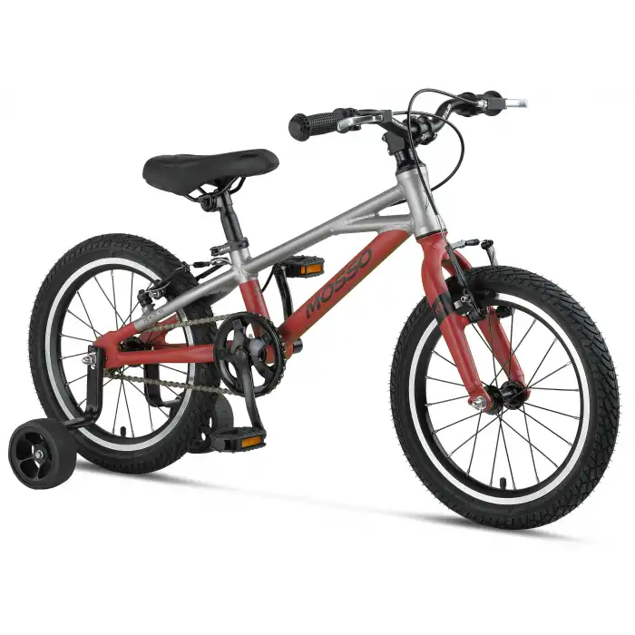 MOSSO DEMARCH M-16-V ERKEK ÇOCUK BİSİKLETİ  177H 16 JANT GREY RED