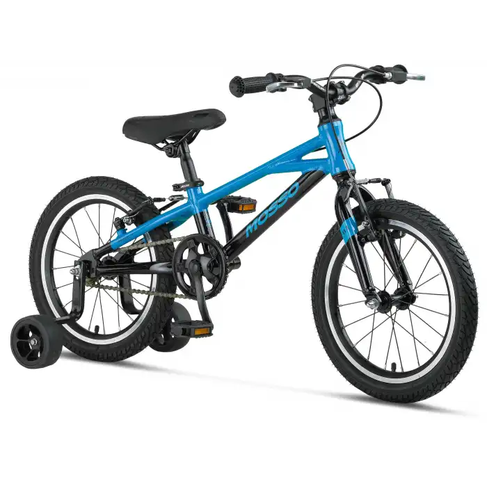 MOSSO DEMARCH M-16-V ERKEK ÇOCUK BİSİKLETİ  177H 16 JANT BLUE BLACK