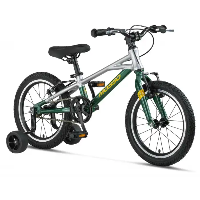MOSSO DEMARCH M-16-V ERKEK ÇOCUK BİSİKLETİ  177H 16 JANT SİLVER GREEN