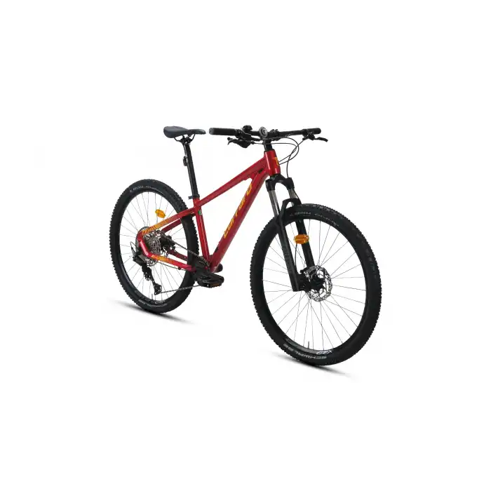 CARRARO CRX 711 ERKEK DAĞ BİSİKLETİ 440H HD 27.5 JANT 11 VİTES KROM KIRMIZI ŞEFTALİ