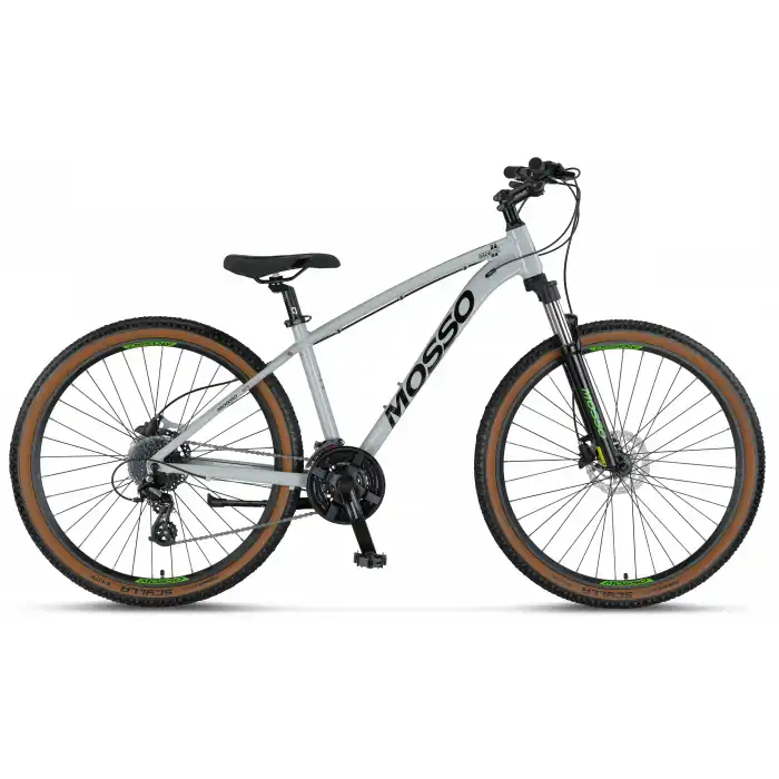 MOSSO RACELINE-27-HD ERKEK DAĞ BİSİKLETİ 406H 27,5 JANT 24 VİTES NARDO GREY