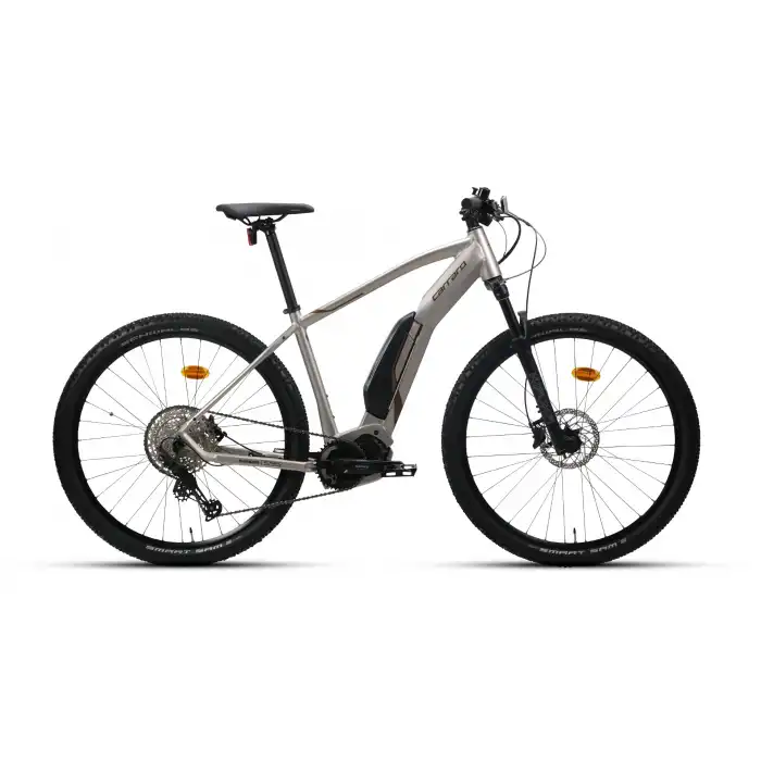 CARRARO KIFUKA E7 ERKEK DAĞ BİSİKLETİ 470H HD 29 JANT 12 VİTES NİKEL GRİ KAHVERENGİ SİYAH