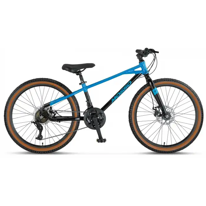 MOSSO DEMARCH M-24-MD ERKEK DAĞ BİSİKLETİ  280H 24 JANT 21 VİTES BLUE BLACK