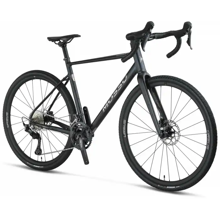 MOSSO GVL703-GRX820 ERKEK YARIŞ BİSİKLETİ 500H HD 28 JANT 24 VİTES MAT SİYAH GRİ