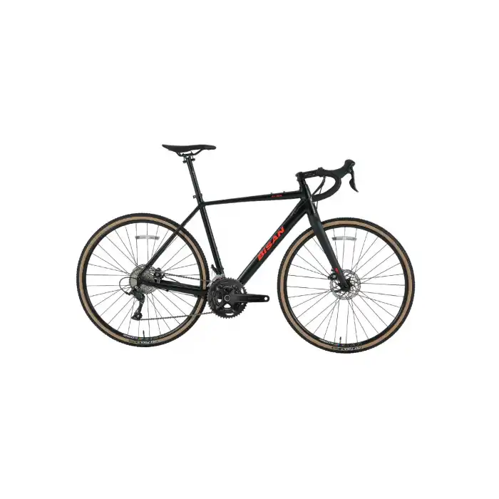 BİSAN ALL TRAIL GRX400 ERKEK YARIŞ BİSİKLETİ 500H HD 28 JANT 20 VİTES MAT SİYAH KIRMIZI