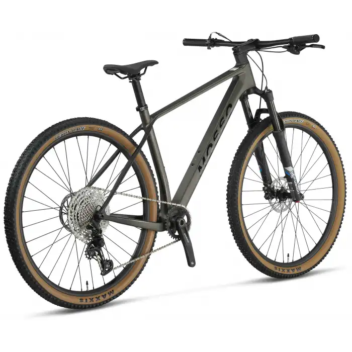 MOSSO LANTOP 612 PLUS HD ERKEK DAĞ BİSİKLETİ KARBON 430H  29 JANT 12 VİTES MAT SİYAH GRİ