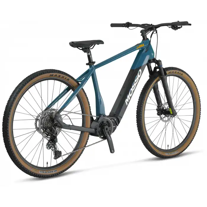 MOSSO E-LUPRA ELEKTRİKLİ ERKEK DAĞ BİSİKLET 480H HD 28 JANT 11 VİTES BLUE BLACK