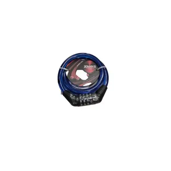 ZOLİ 12X1000 BİSİKLET ŞİFRELİ KİLİT XBYC 4522 MAVİ