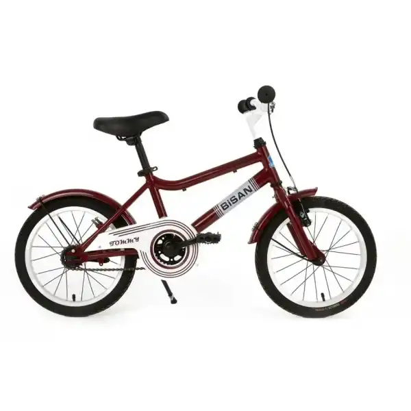 BİSAN TOMMY ERKEK ÇOCUK BİSİKLETİ 26CM V 16 JANT BORDO BORDO