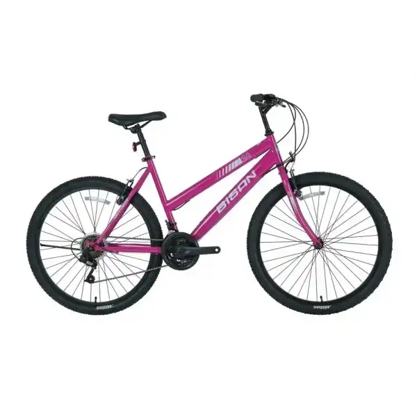 BİSAN SENTIERO KADIN DAĞ BİSİKLETİ 46CM V 26 JANT 21 VİTES MOR BEYAZ