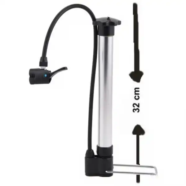 CAMARO MİNİ POMPA BİSİKLET BOT TOP ŞİŞİRME POMPASI ALU. PMP-300